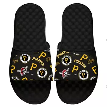 Шлепанцы ISlide Pittsburgh Pirates, черный