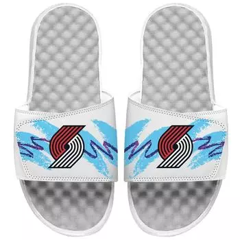 Шлепанцы ISlide Portland Trail Blazers, белый