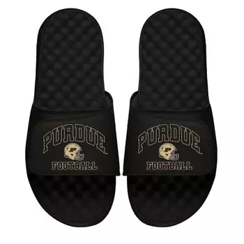 Шлепанцы ISlide Purdue Boilermakers, черный