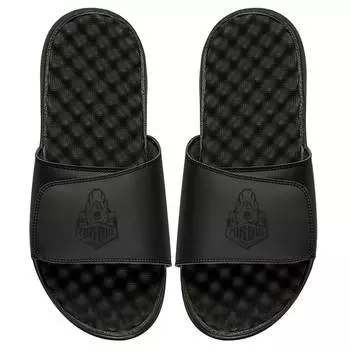 Шлепанцы ISlide Purdue Boilermakers, черный