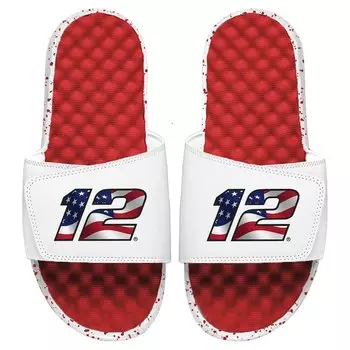 Шлепанцы ISlide Ryan Blaney, белый