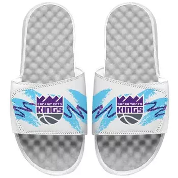 Шлепанцы ISlide Sacramento Kings, белый