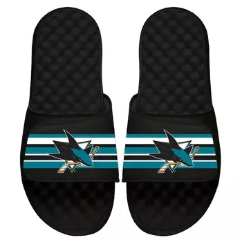 Шлепанцы ISlide San Jose Sharks, черный