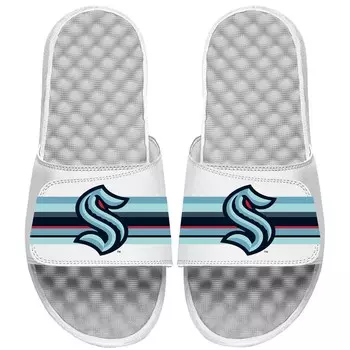 Шлепанцы ISlide Seattle Kraken, белый