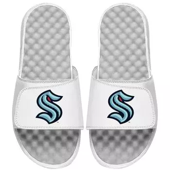 Шлепанцы ISlide Seattle Kraken, белый
