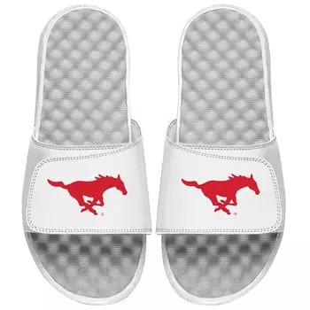 Шлепанцы ISlide Smu Mustangs, белый