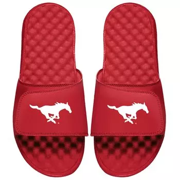 Шлепанцы ISlide Smu Mustangs, красный