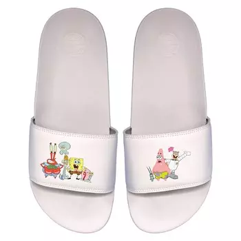 Шлепанцы ISlide Spongebob Squarepants, белый