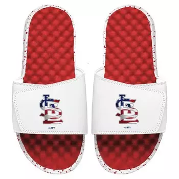 Шлепанцы ISlide St Louis Cardinals, белый