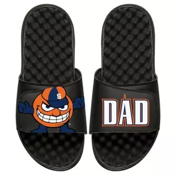 Шлепанцы ISlide Syracuse Orange, черный
