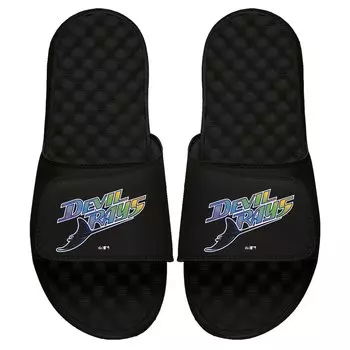 Шлепанцы ISlide Tampa Bay Rays, черный