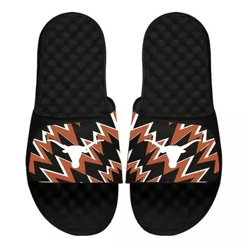 Шлепанцы ISlide Texas Longhorns, черный