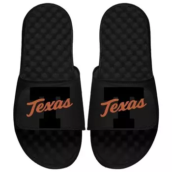 Шлепанцы ISlide Texas Longhorns, черный