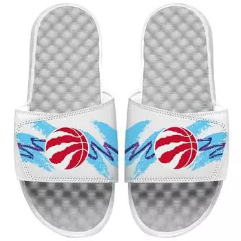 Шлепанцы ISlide Toronto Raptors, белый