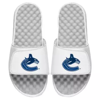 Шлепанцы ISlide Vancouver Canucks, белый