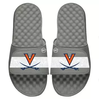 Шлепанцы ISlide Virginia Cavaliers, серый