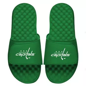 Шлепанцы ISlide Washington Capitals, зеленый