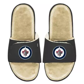 Шлепанцы ISlide Winnipeg Jets, черный