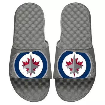 Шлепанцы ISlide Winnipeg Jets, серый