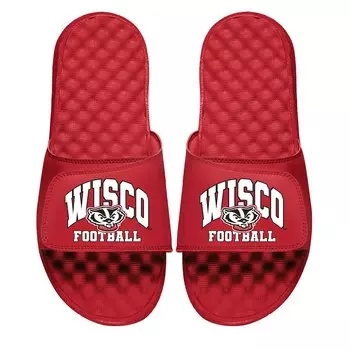 Шлепанцы ISlide Wisconsin Badgers, красный