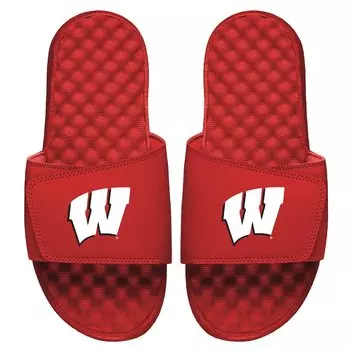 Шлепанцы ISlide Wisconsin Badgers, красный