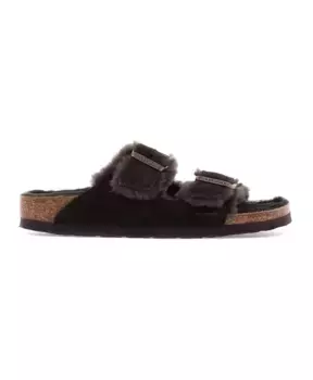 Шлепанцы из овчины «Аризона» Birkenstock, зеленый