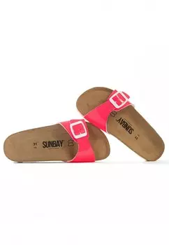 Шлепанцы JASMIN SUNBAY, неон фуксия