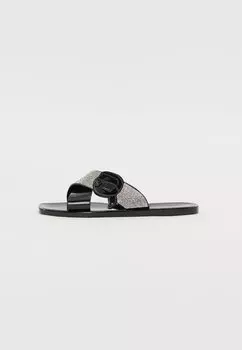 Шлепанцы JELLY III SPARKLE KROSSTRAP KARL LAGERFELD, черный