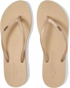Шлепанцы Jettie Roxy, цвет Champagne