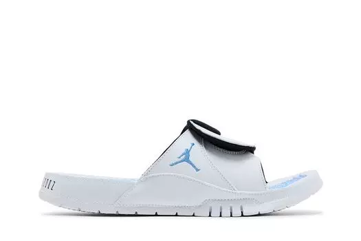 Шлепанцы Jordan Hydro 11 Retro Slide 'Columbia / Legend Blue', белый