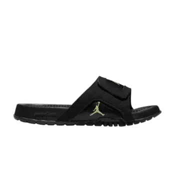 Шлепанцы Jordan Hydro 12 GS Slide 'Black Metallic Gold', черный