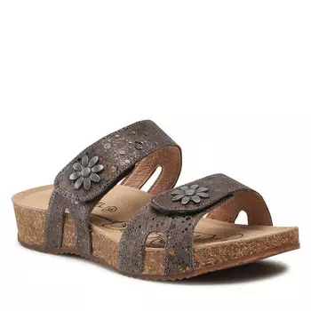 Шлепанцы Josef Seibel Tonga 04 78501 761 252 Taupe/Multi, серый