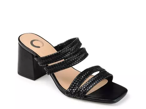 Шлепанцы Journee Collection Natia, черный