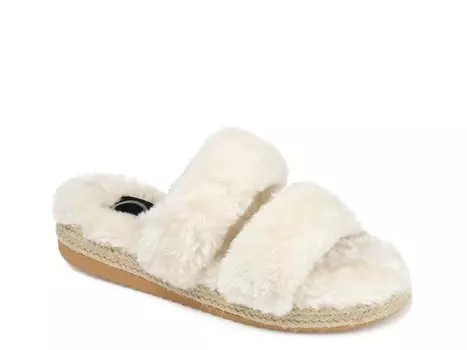 Шлепанцы Journee Collection Relaxx, слоновая кость