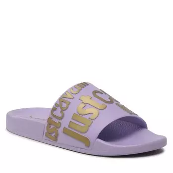 Шлепанцы Just Cavalli, фиолетовый