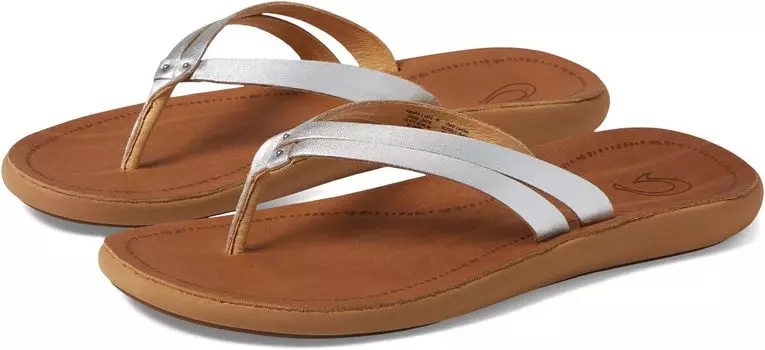 Шлепанцы Kapehe Luana OluKai, цвет Silver/Sahara