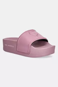 Шлепанцы KONDO MAXI Karl Lagerfeld, розовый
