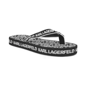 Шлепанцы Коста Karl Lagerfeld, черный