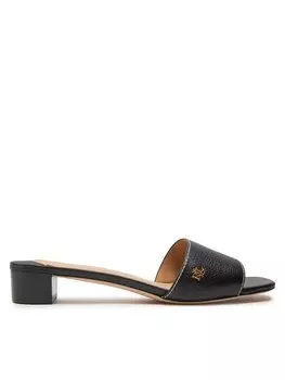 Шлепанцы LAUREN RALPH LAUREN, черный