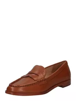 Шлепанцы Lauren Ralph Lauren Classic Flats, коричневый