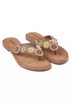 Шлепанцы Lazamani, бежевый