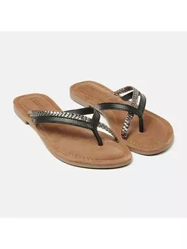 Шлепанцы Lazamani Leder, черный