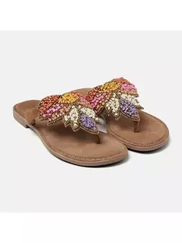 Шлепанцы Lazamani Leder, светло-коричневый