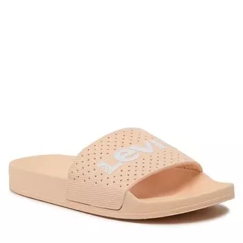 Шлепанцы Levi's, розовый