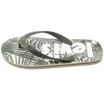 Шлепанцы Levis Dixon Poster, зеленый