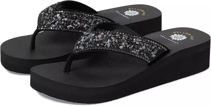 Шлепанцы Lilla Yellow Box, черный