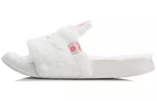 Шлепанцы Line Friends X унисекс молочно-белые Lining