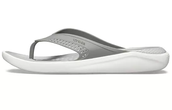 Шлепанцы LiteRide унисекс серые Crocs