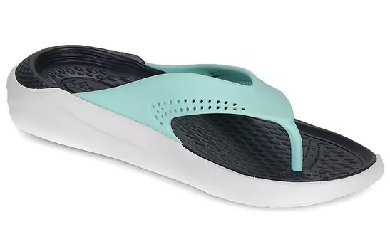 Шлепанцы LiteRide унисекс синие Crocs