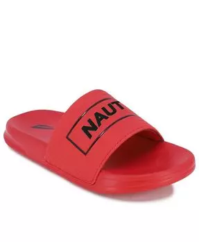 Шлепанцы Little Boys Yampa Nautica, красный/черный